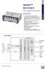 MX1615B-R. Ultra-rugged Bridge Amplifier. Special features. Data sheet. Block diagram