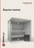 Sauna rooms. +44 (0)