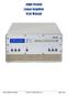 JUMA PA1000 Linear Amplifier User Manual