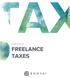 A HANDY GUIDE FOR: FREELANCE TAXES