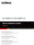 ES-1008PH V2 /GS-1008PH V2. Quick Installation Guide v1.0