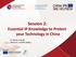 Session 2: Essential IP Knowledge to Protect your Technology in China. Dr. Martin Seybold Kanzlei Dr. Seybold, Beijing