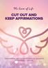 CUT OUT AND KEEP AFFIRMATIONS