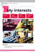 My interests Lesson A Interests Present of be
