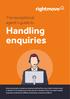 Handling enquiries. The exceptional agent s guide to