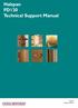 Halspan FD120 Technical Support Manual