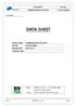 DATASHEET CUSTOMER : 승인번호 ISSUE DATA SHEET. We have approved the attached specification. Written by Checked by Approved by
