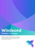 Windsond Product Catalogue