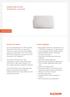 RADWIN 5000 JET NLOS PtP/PtMP HSU - Data Sheet. Product Highlights. Product Description RW-55S0-0550