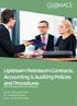 Upstream Petroleum Contracts, Accounting & Auditing Policies and Procedures