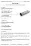 FSPC-xx12-40D. 1.25G SFP CWDM 1470nm~1610nm 40km Optical Transceiver