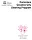 Kanazawa Creative City Steering Program