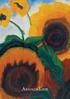 EXPRESSIONIST. Master Drawings and Watercolors. Cover: Emil Nolde, Sunflowers (detail)