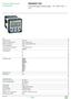 RE Product data sheet Characteristics. universal plug-in timing relay V AC - 1 C/O. Main. Complementary. Discrete output type