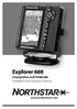 Explorer 660 Chartplotter and Fishfinder Installation and Operation Manual