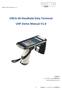 ORCA-50 Handheld Data Terminal UHF Demo Manual V1.0
