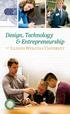 Design, Technology & Entrepreneurship