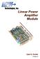 Linear Power Amplifier Module
