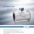 OPTISONIC Ultrasonic flowmeter for liquids in all industrial applications