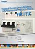 FIB / FIC. r with Overcurrent Protection (RCBO) Doepke. » effi cient. » reliable. » fl exible. » future-oriented