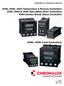 6040, 8040, 4040 Temperature & Process Controllers 6040, 8040 & 4040 Valve Motor Drive Controllers 6040 Heater Break Alarm Controller