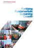 Report to Stakeholders Fortifying Fundamentals Sustaining Growth