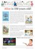 Alice is 150 years old!