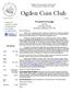 Ogden Coin Club. President s Message. Club Meeting: