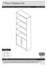2 Door Display Unit. Assembly Instructions - Please keep for future reference. 042 xx 5524