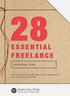 ESSENTIAL FREELANCE SURVIVAL TIPS THE ESSENTIAL TIPS YOU NEED TO GET THROUGH LIFE AS A FREELANCE DESIGNER