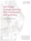 SoE Future: strategic planning 2015 introduction and summary