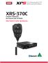 XRS-370C Compact Hideaway 80 Channel UHF CB Radio