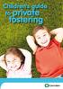 Children s guide to private. fostering