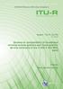 Studies on compatibility of broadband wireless access systems and fixed-satellite service networks in the MHz band