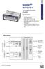 MX1601B-R. Ultra rugged Standard Amplifier. Data sheet. Special features. Block diagram