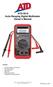 ATD-5519 Auto-Ranging Digital Multimeter Owner s Manual Features: