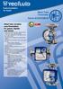 Metal tube variable area flowmeters for gases, liquids and steam