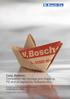 Easy. Reliable. Completely dry: storage and shipping. PE and oil papers by W.Bosch+Co.