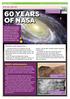 60 YEARS OF NASA. Russia and America. NASA s achievements SPECIAL REPORT. Look Closer