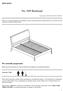 No. 049 Bedstead. Please ensure instructions are read in full before attempting to assemble this product