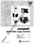 NDRpa/C I I SQUARED CDMPRNY. Solid State Logic Control. CONTENTS Description. Pages. FILE: Control Products Catalog