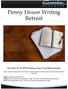 Penny House Writing Retreat
