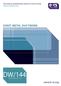 BuilDing & EnginEEring SErvicES ASSociAtion SPECIFICATION FOR SHEET METAL DUCTWORK DW/144. Second Edition