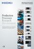 Production Processes Research Development