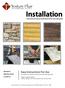 Installation Instructions for easy to install Texture Plus faux wall panels