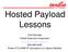 Hosted Payload Lessons