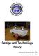 Design and Technology Policy