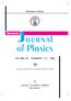 Journal. of Physics. Romanian. Romanian Academy VOLUME 50 NUMBERS EDITURA ACADEMIEI ROMÂNE BUCUREªTI