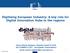 Digitising European Industry: A key role for Digital Innovation Hubs in the regions