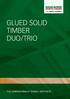 GLUED SOLID TIMBER DUO/TRIO